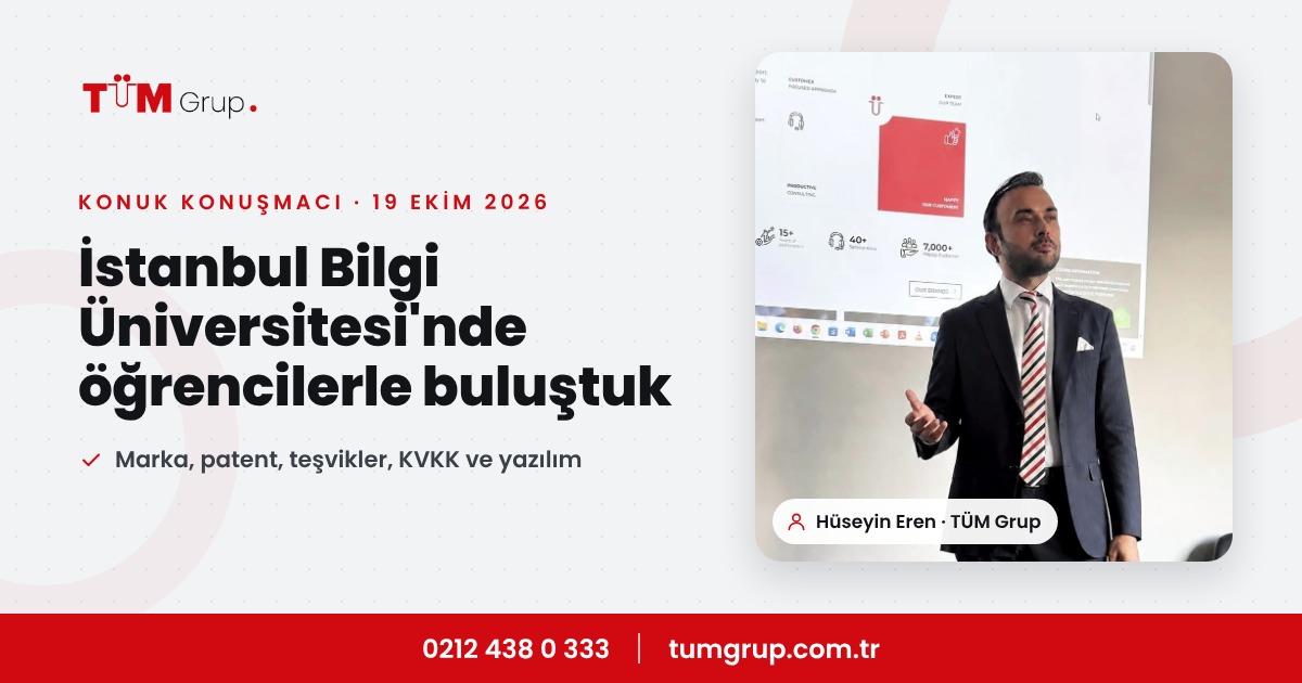 TÜM Grup, İstanbul Bilgi Üniversitesi'nde Konuk Konuşmacı Olarak Öğrencilerle Buluştu