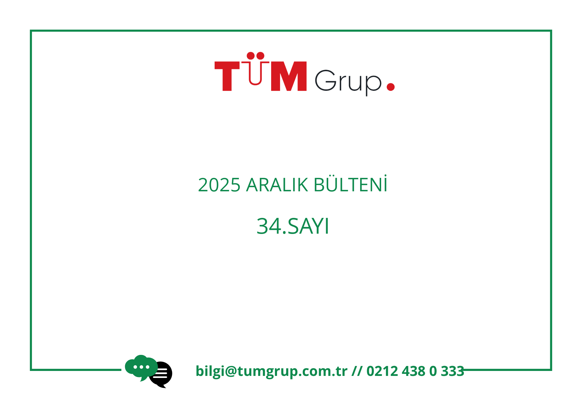 2025 Aralık Bülteni / 34.Sayı